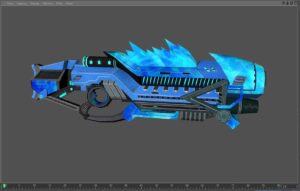 bingqiang scifi gun