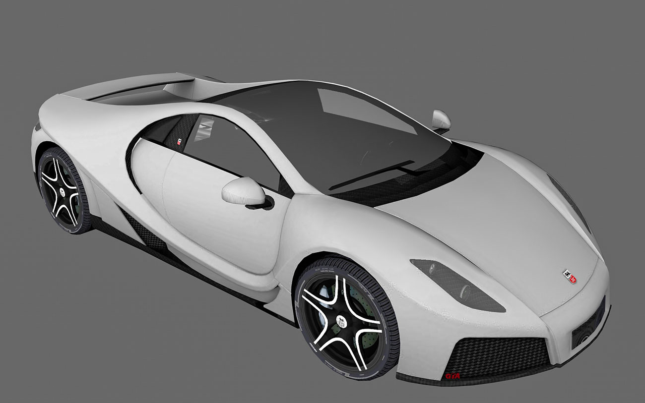 car gta spano - 3d Asset Collection