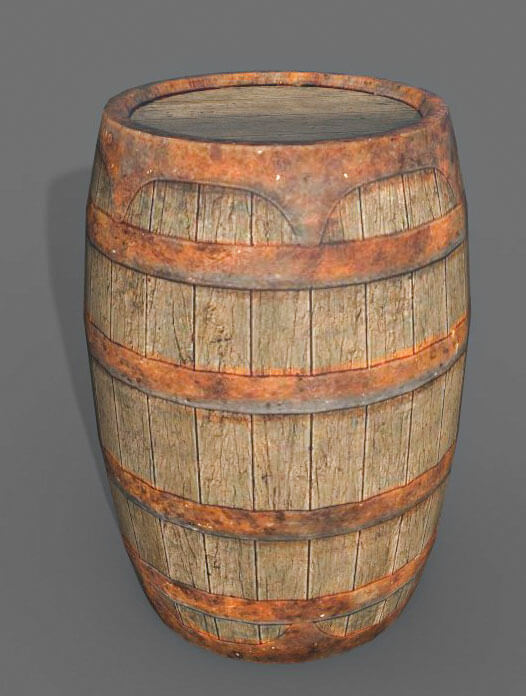 Wooden-Barrel