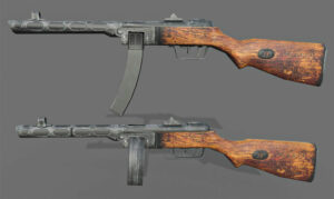 PPSH Submachine Gun