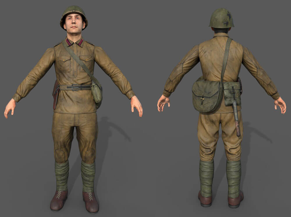 Soviet-Gunner-Soldier