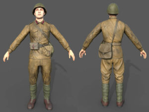 WWII Soviet Soldier