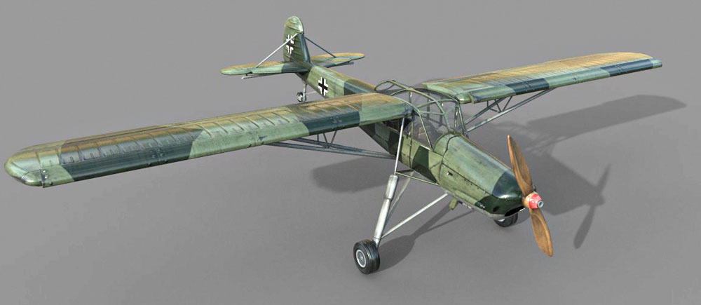 Aircraft Fi56 3D Model