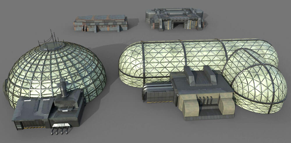 Buildings Free 3D Model