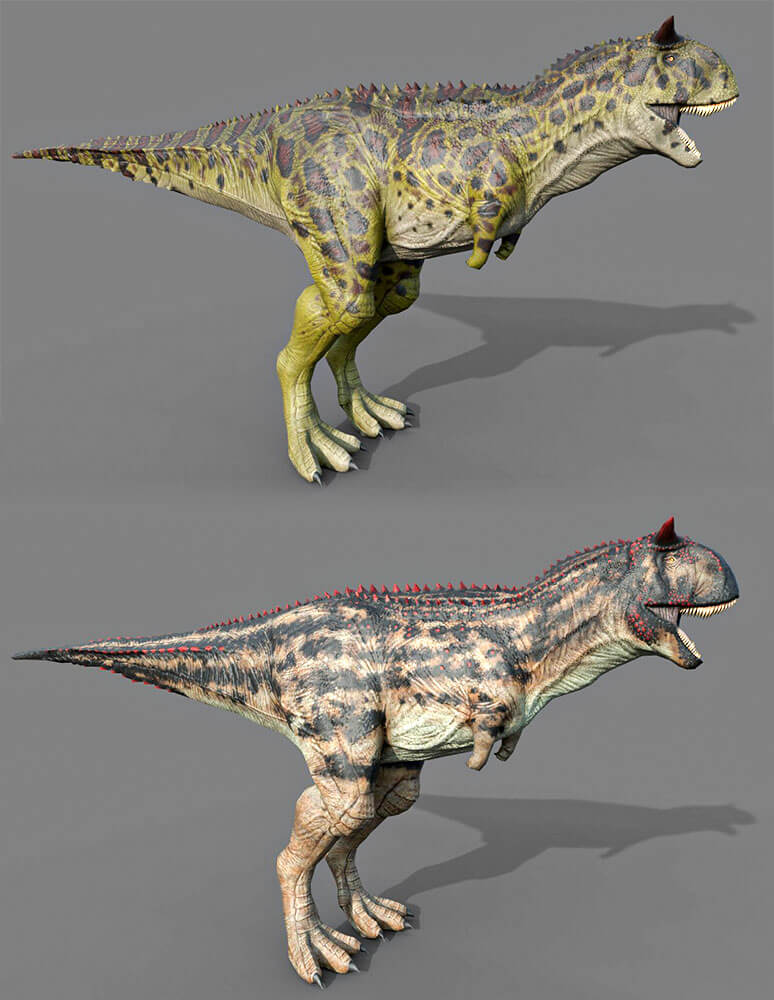 Carnotaurus Dinosaur 3D Model