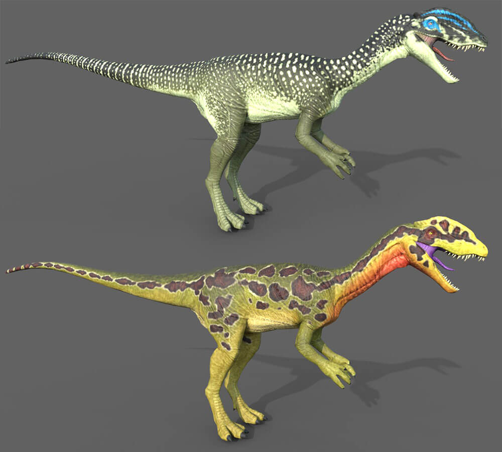 Dilophosaurus Dinosaur 3D Model