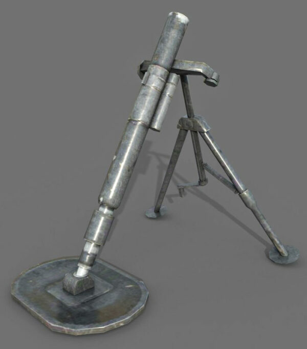 Mortar 50mm 3D Model