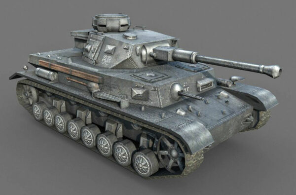 Panzer iv Tank 3D Model