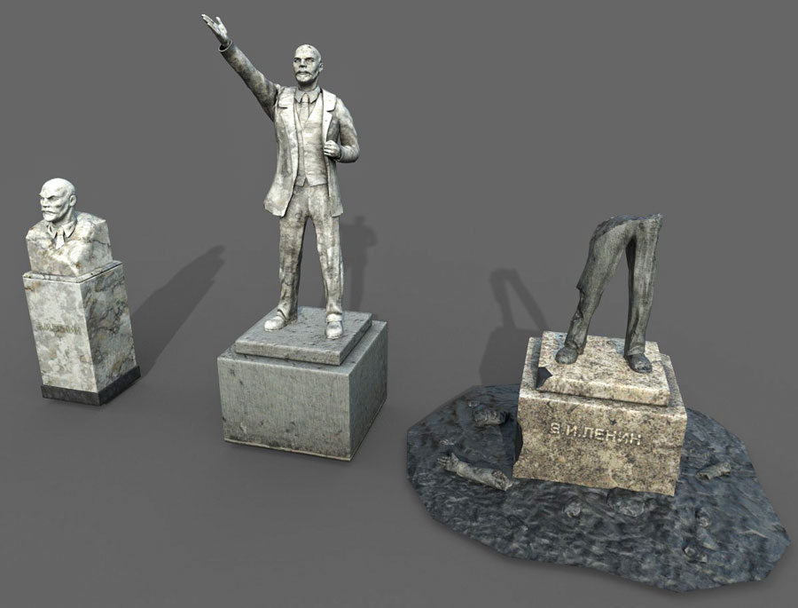 Statue Free 3D Model