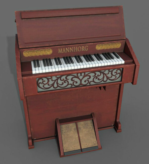 piano Free 3D Model