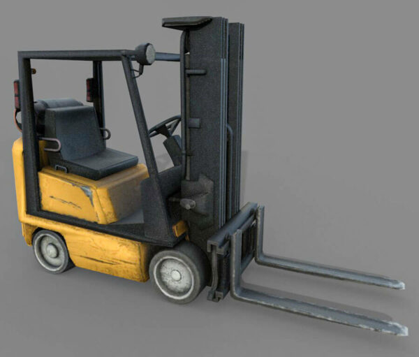 Forklift Free 3D Model